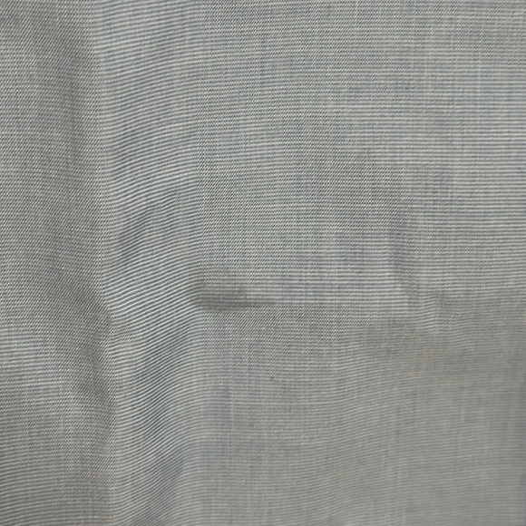 J Crew Bowery wrinkle-free dress shirt with‎ point collar Mens Medium Blue - Picture 6 of 11